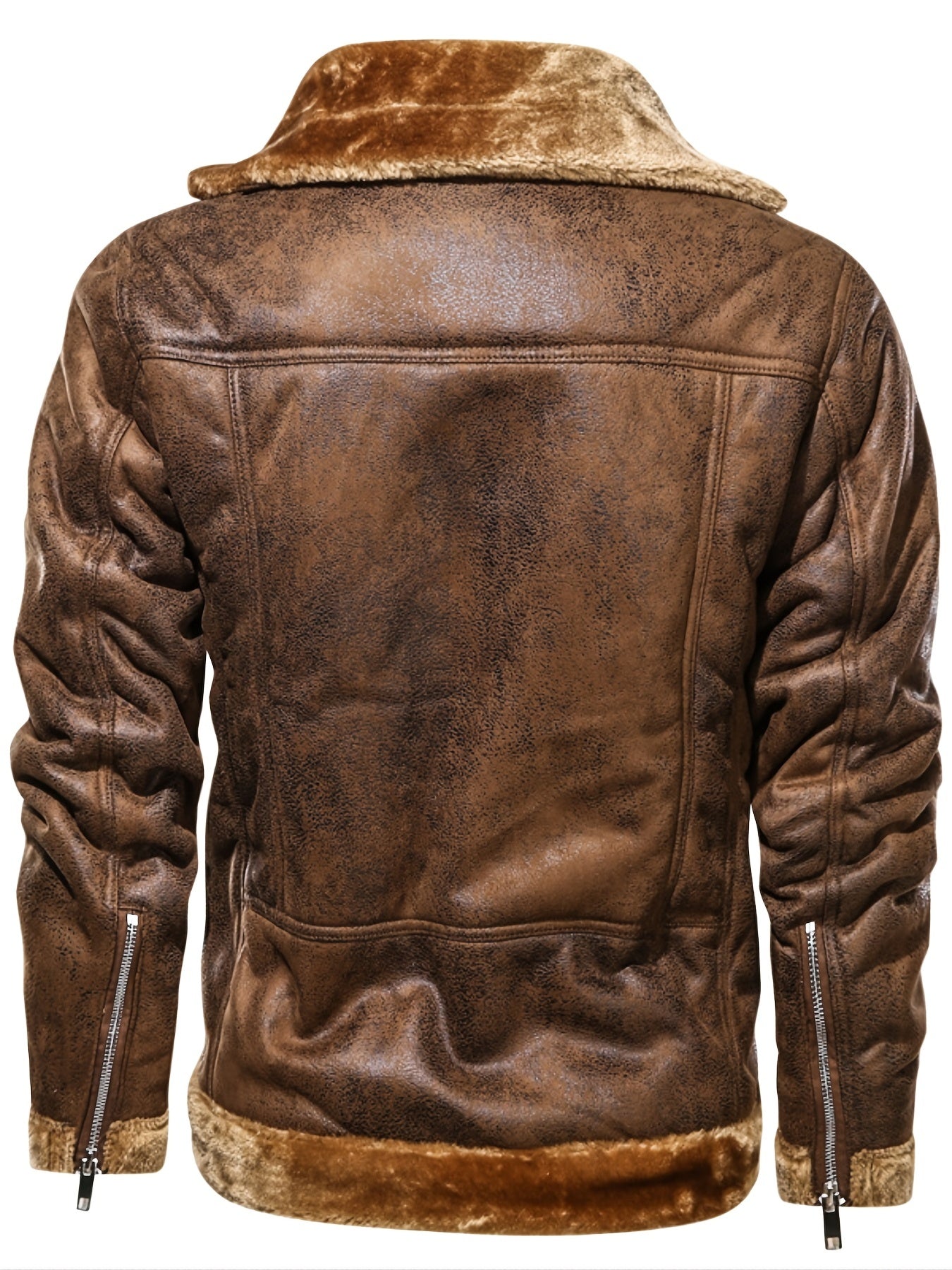 Men's Vintage Thermal Fleece-Lined Jacket - Winter