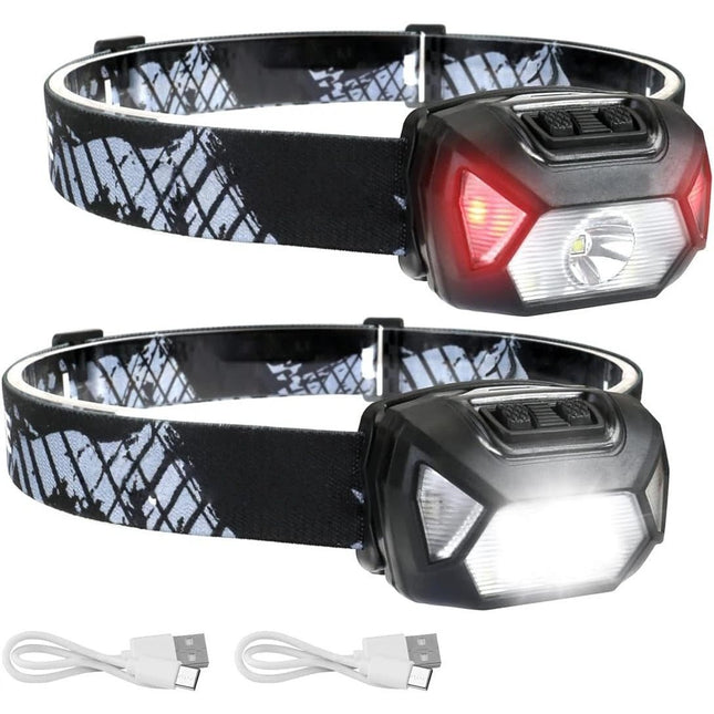 Colville Headlamp Rechargeable 2-Pack, for Outdoor Camping