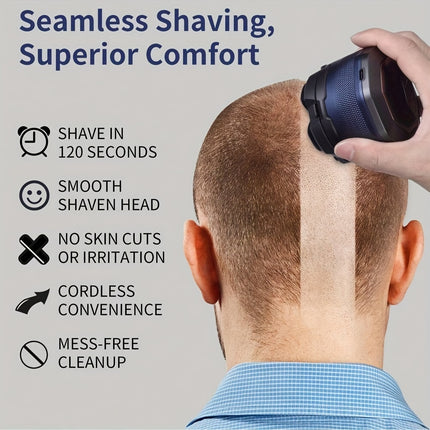 Rotating Wet and Dry Men's Electric Shaver
