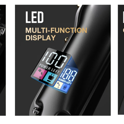 Cordless Hair Clippers & T-Blade Trimmer Set For Men