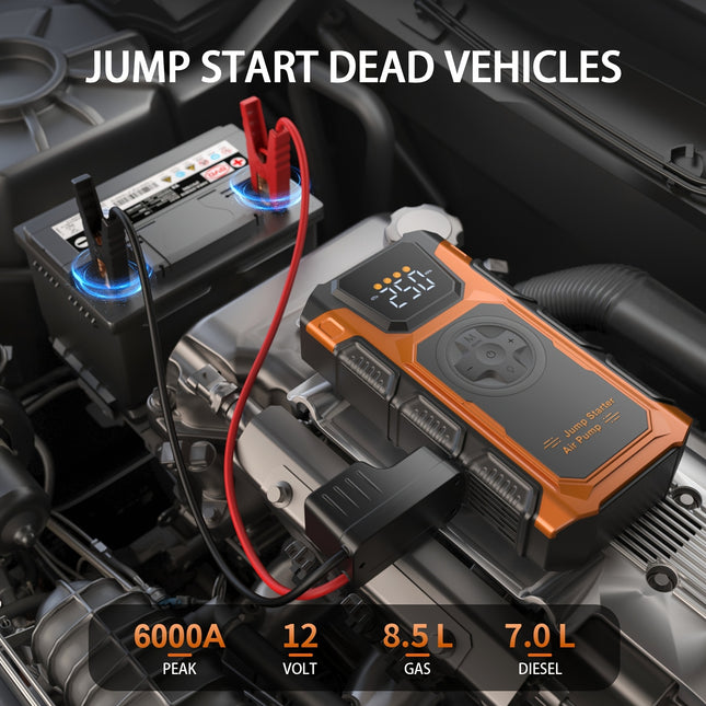 6000A Car Jump Starter