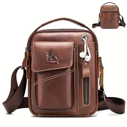 Genuine Leather Crossbody Bag