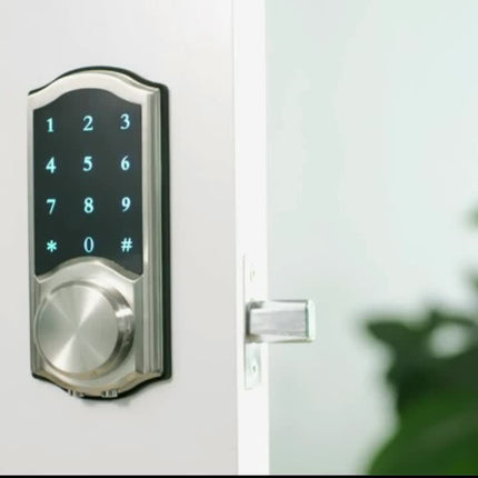 [Smart Door Lock] WiFi Smart Door Lock Deadbolt | Smonet With G2 Hub Gateway