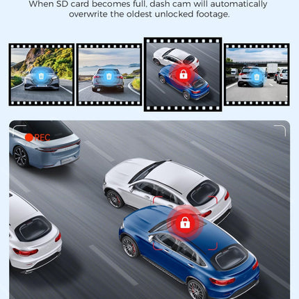 AZDOME M550 Pro 3CH 4K Dash Cam