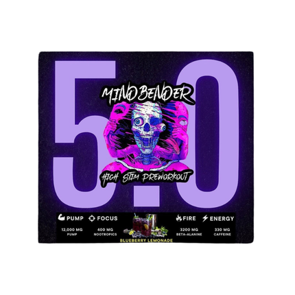 Project M Mindbender V5 High Stim Pre-Workout 40/20 Servings