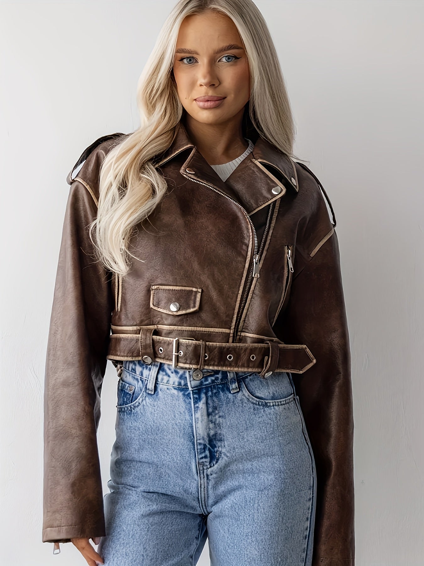 New PU Leather Women's