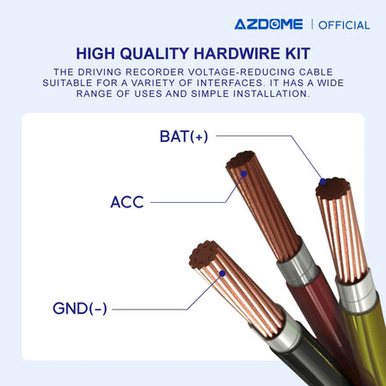 AZDOME HT03 C-Type Hardwire KIT