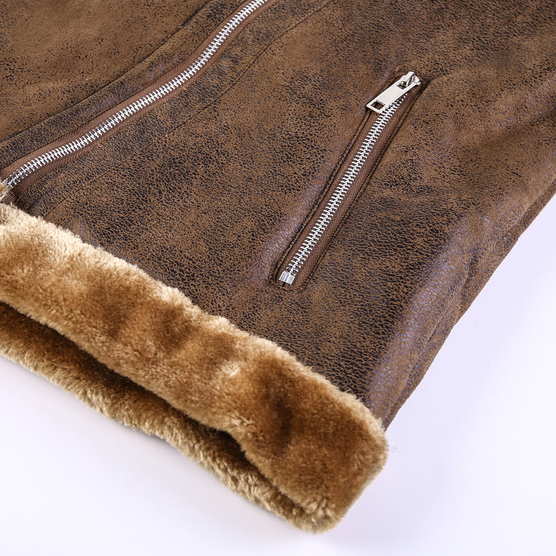 Men's Vintage Thermal Fleece-Lined Jacket - Winter