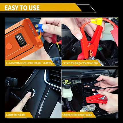Portable Car Jump Starter, 8000A MA Peak Battery Jump Starter