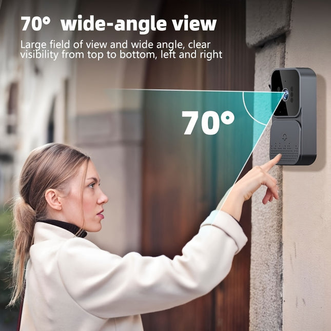 4.3" 1080P HD Display Wireless Video Doorbell