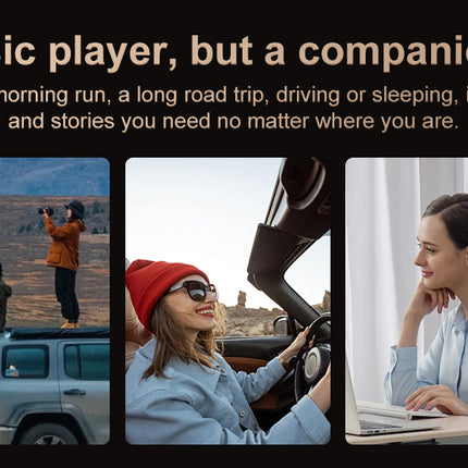 DIBELLAY Oilsky Hi-Fi MP3 Player – Bluetooth/WiFi, Lossless DSD Audio, 64GB (Expandable to 1TB)