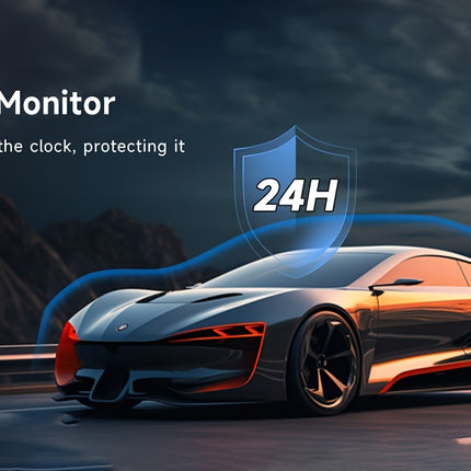 4K 3-channel dash cam with wide angle, night vision, parking mode, and 32GB card included.