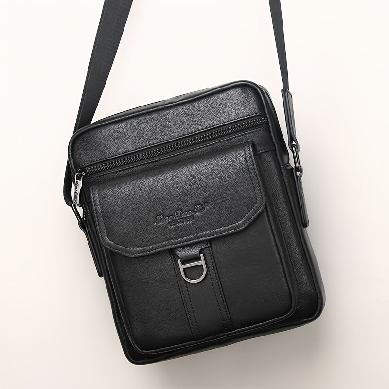 Men'S Genuine Leather Shoulder Bag