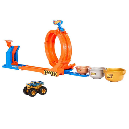 Hot Wheels Monster Trucks Loop-and-Flip Playset