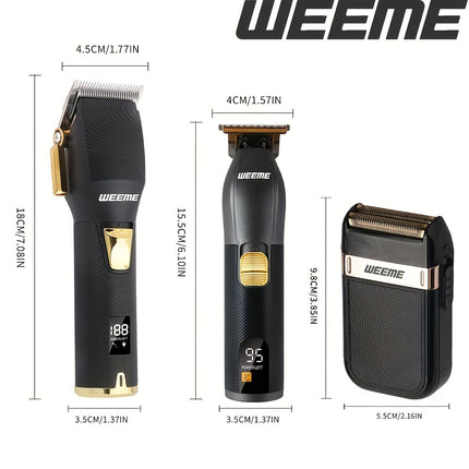 1-3pcs Professional Hair Clippers for Men