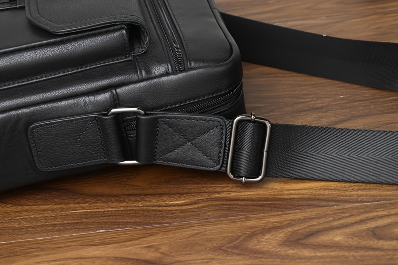 Men'S Genuine Leather Shoulder Bag