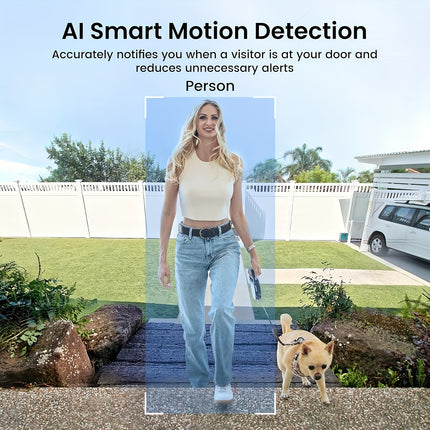 Wireless Doorbell Camera Plus, Door Bell With PIR Sensor And Human Motion Detection