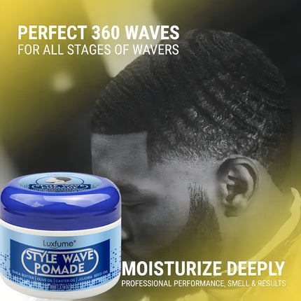 Luxfume Men'S 360 Wave Pomade - Natural Formula