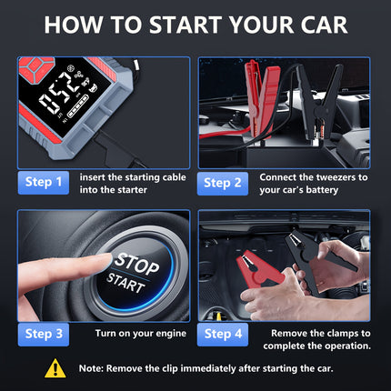 Portable Jump Starter 9000A