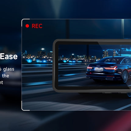 4K 3-channel dash cam with wide angle, night vision, parking mode, and 32GB card included.