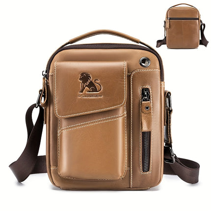 Genuine Leather Crossbody Bag
