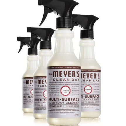 Mrs. Meyer's Multi-Surface Cleaner Lavender 4-Pack