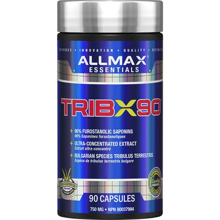 ALLMAX TribX90 Testosterone Booster Capsules, 90 Count