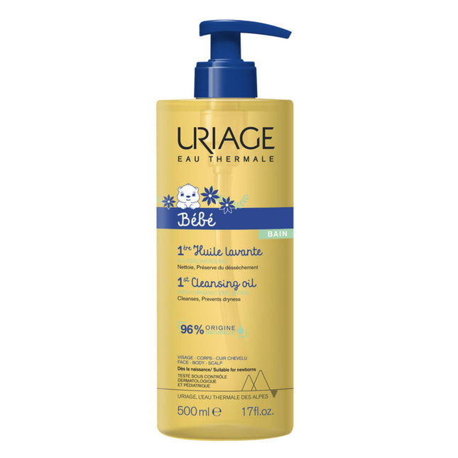 URIAGE Bébé Cleansing Bath Oil 500mL