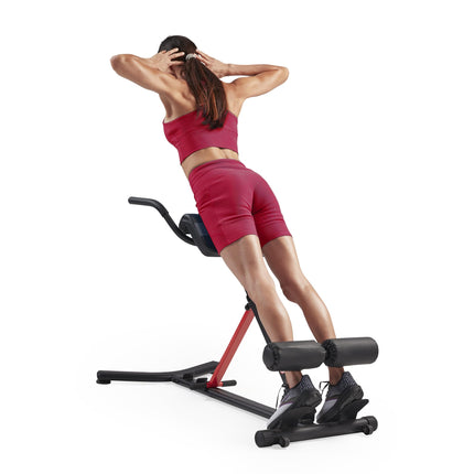 Sunny Health Roman Chair Bench with Dip Station