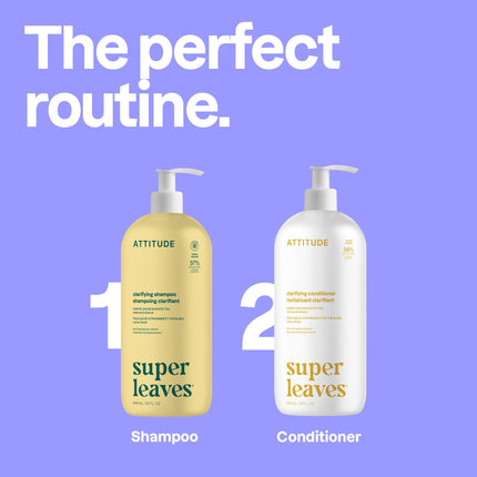 ATTITUDE Clarifying Shampoo Lemon & White Tea 946 mL