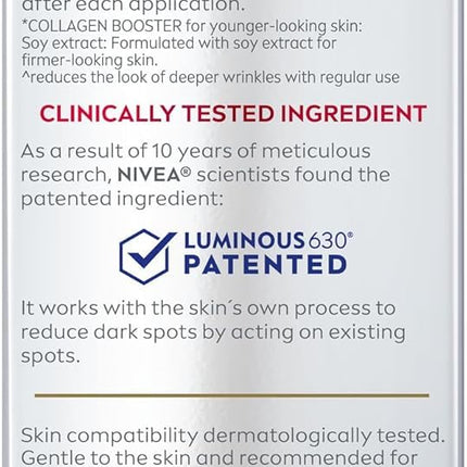 NIVEA LUMINOUS630 Anti-Wrinkle Serum 30 mL