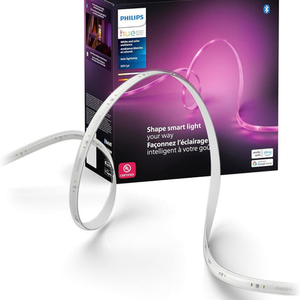 Philips Hue Indoor 5M (16FT) Smart LED Solo lightstrip Base Kit - 1 Pack - Control with Hue App - Compatible with Alexa, Google Assistant and Apple HomeKit 🍁 All In One Marketplace Canada