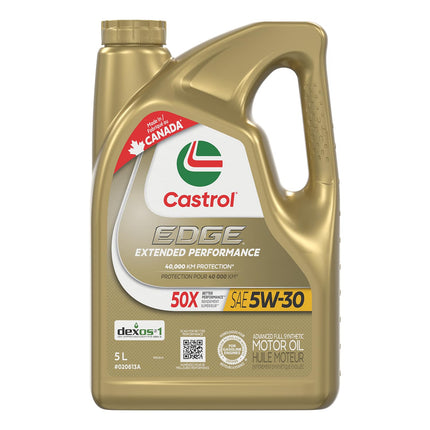 Castrol Edge 5W-30 Full Synthetic Motor Oil, 5L