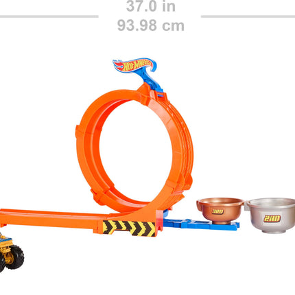 Hot Wheels Monster Trucks Loop-and-Flip Playset