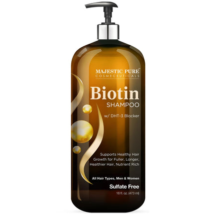 Majestic Pure Biotin Volumizing Shampoo 16 fl oz