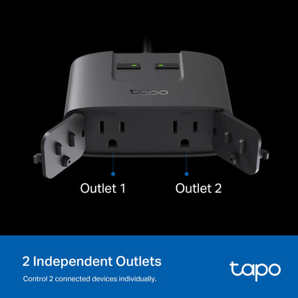 TP-Link Tapo Matter Outdoor Smart Plug 2-Outlet