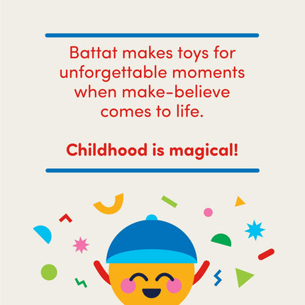 Battat Wooden Activity Cube, 5-Sided Play Center