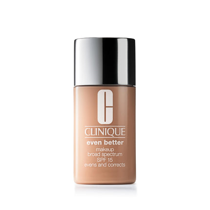 Clinique Even Better Makeup Medium Coverage Foundation Broad Spectrum SPF 15 | Evens Skin Tone + Reduces Dark Spots, Cream Chamois 🍁 All In One Marketplace Canada
