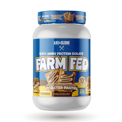 Axe & Sledge Farm Fed Whey Isolate Protein Powder