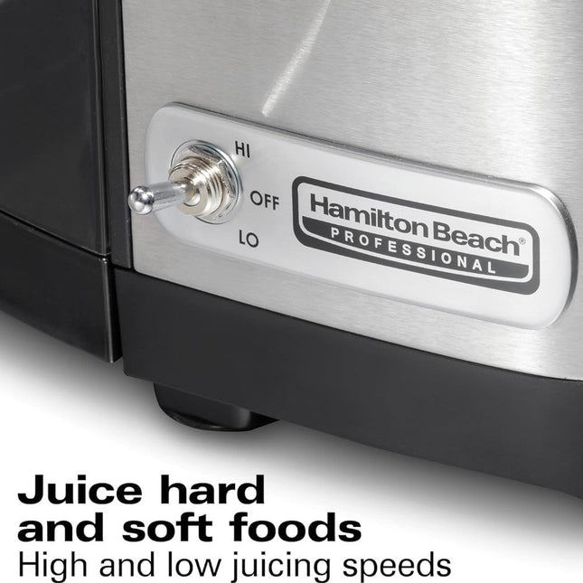 HAMILTON BEACH PROFESSIONAL 67906 Centrifugal Extractor Juicer - Refurbished with Home Essentials warranty