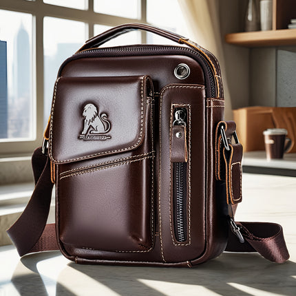 Genuine Leather Crossbody Bag