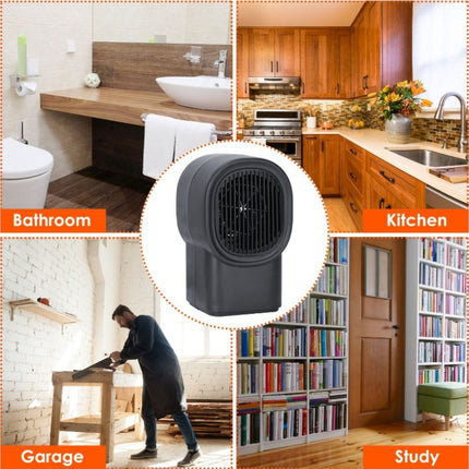 “500W Portable Space Heater – Fast, Quiet & Safe