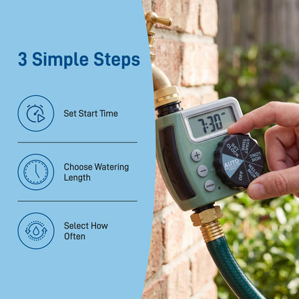 Orbit Single-Dial Hose Faucet Timer