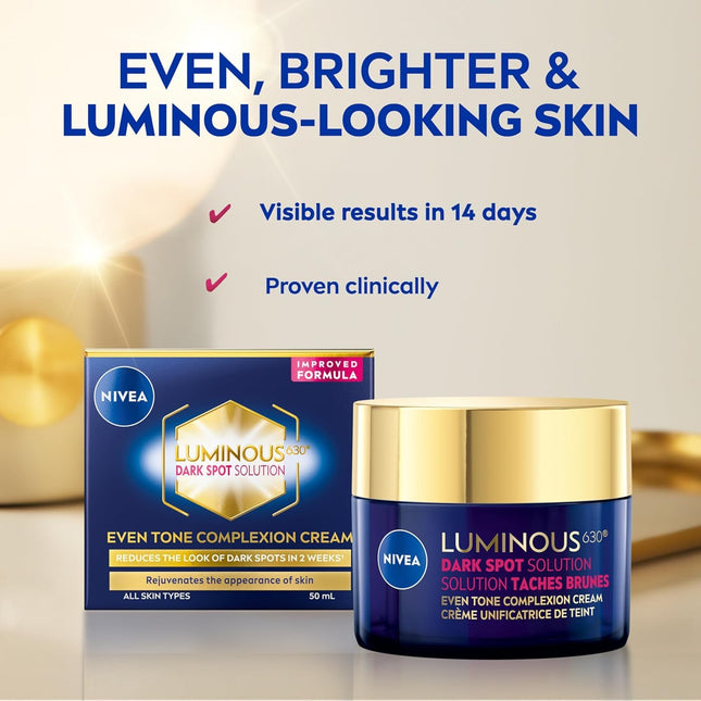 NIVEA Luminous Dark Spot Face Cream 50mL
