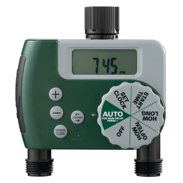 Orbit 58910 2-Outlet Programmable Digital Hose Watering Timer