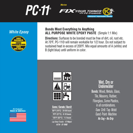 PC Products PC-11 Marine Epoxy Adhesive Kit