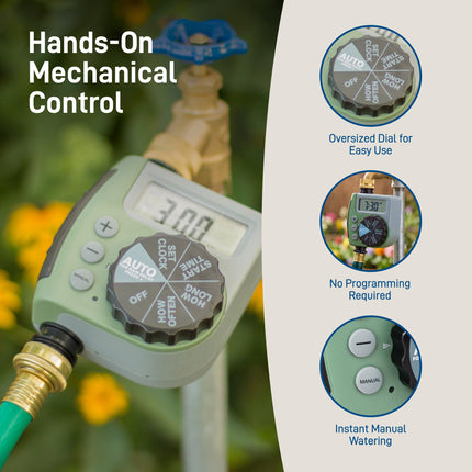 Orbit Single-Dial Hose Faucet Timer
