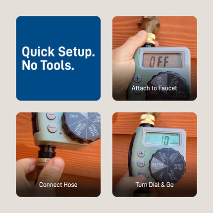 Orbit Single-Dial Hose Faucet Timer
