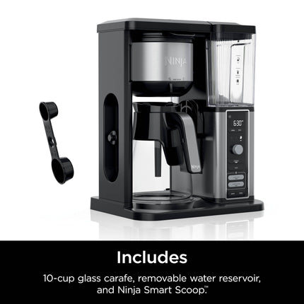 Ninja® Hot & Iced Coffee Maker with Rapid Cold Brew, Single Serve to 10-Cup Drip Brewer, Glass Carafe, No Pods Required, Classic/Rich/Over Ice Brew, Keep Warm & 24-Hour Delay Brew, CM360C 🍁 All In One Marketplace Canada
