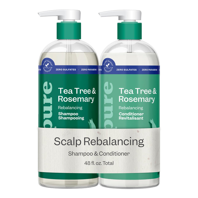 Renpure Tea Tree & Rosemary Shampoo & Conditioner 2-Pack